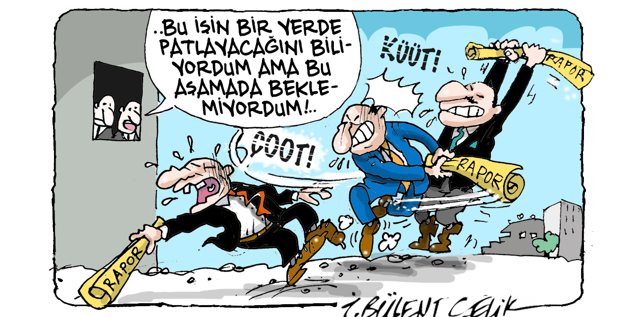 İ. Bülent Çelik'in 23 Aralık 2025 tarihli karikatürü