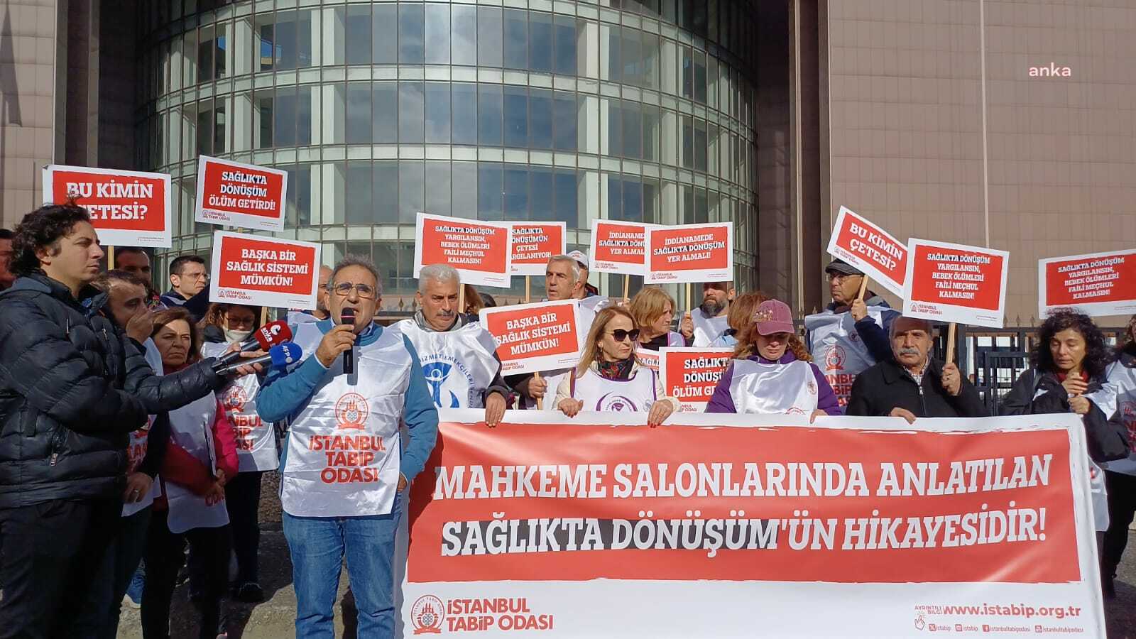 İstanbul Tabip Odası: Davanın üzerinden bir yıl geçti ancak sistem aynen devam ediyor