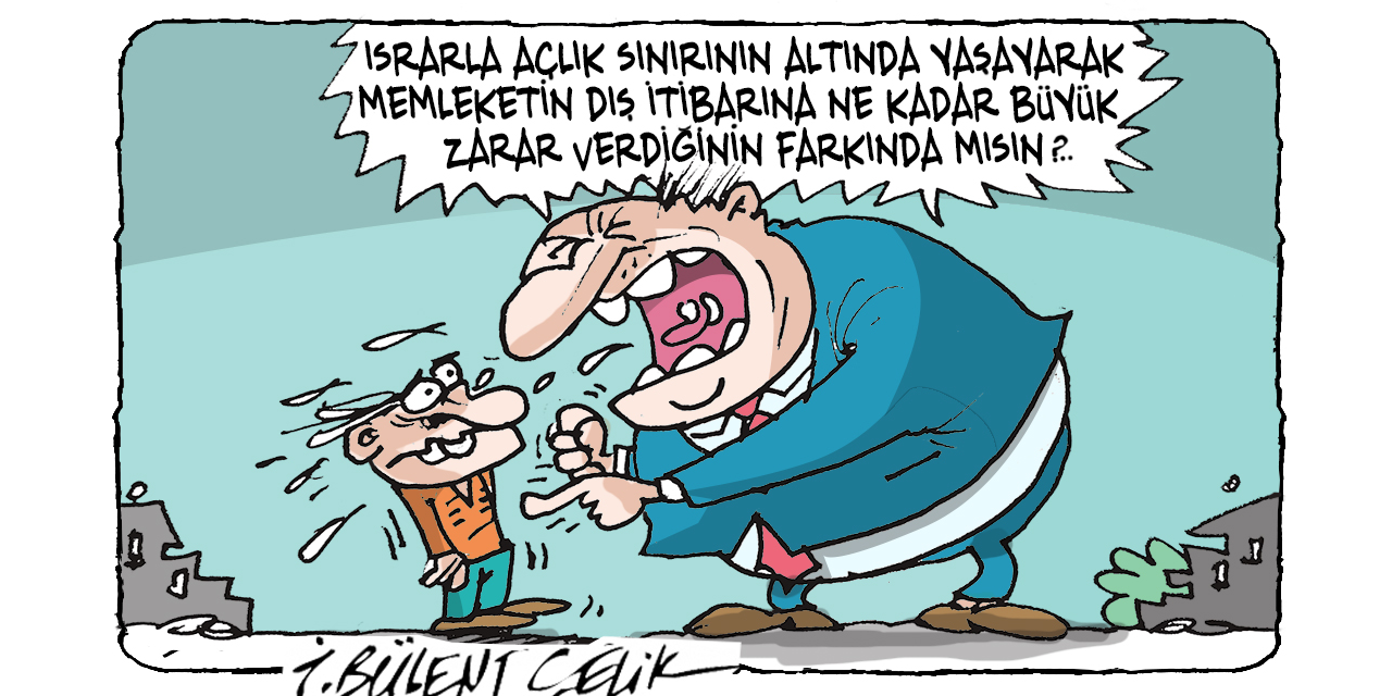 İ. Bülent Çelik'in 25 Aralık 2025 tarihli karikatürü