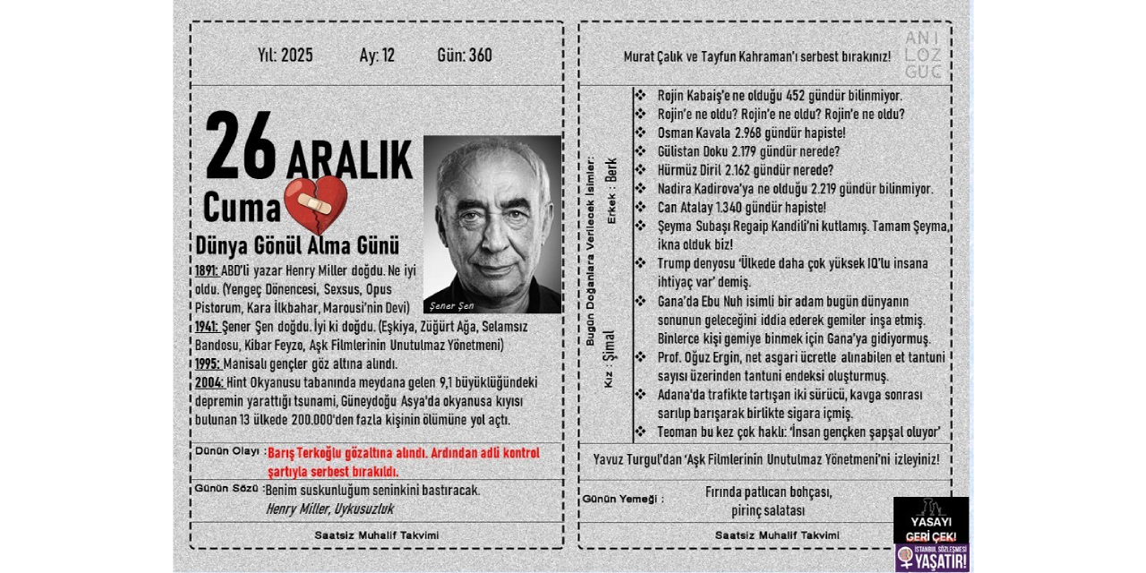 Dünya Gönül Alma Günü