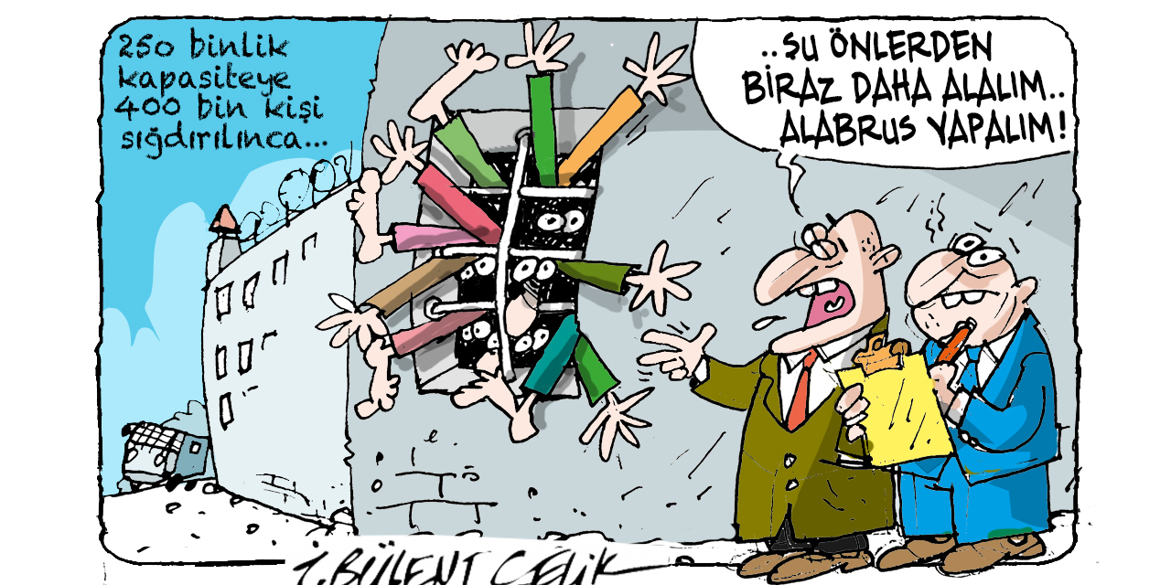 İ. Bülent Çelik'in 31 Aralık 2025 tarihli karikatürü