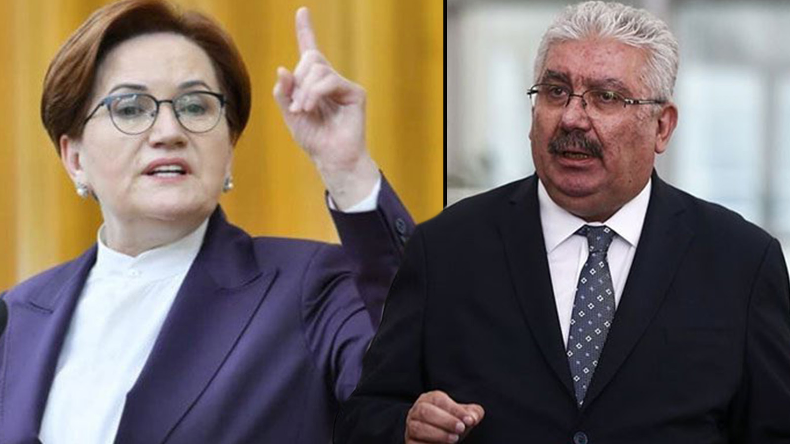 MHP’li Yalçın ile Meral Akşener arasında büyük kavga