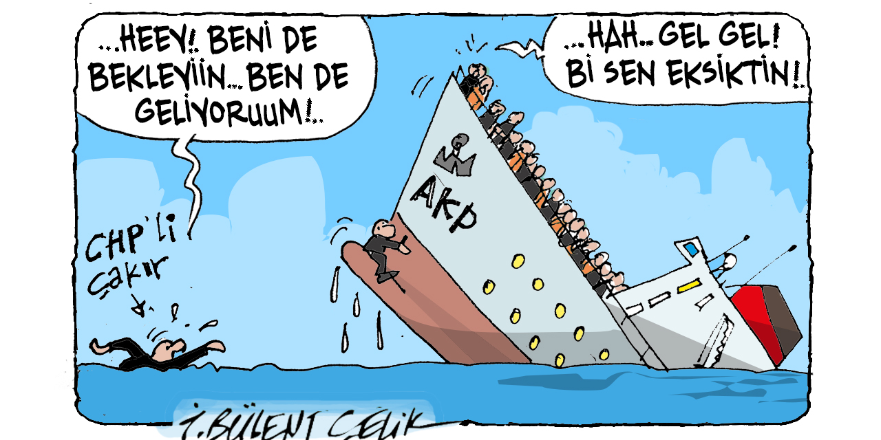 İ. Bülent Çelik'in 3 Ocak 2026 tarihli karikatürü