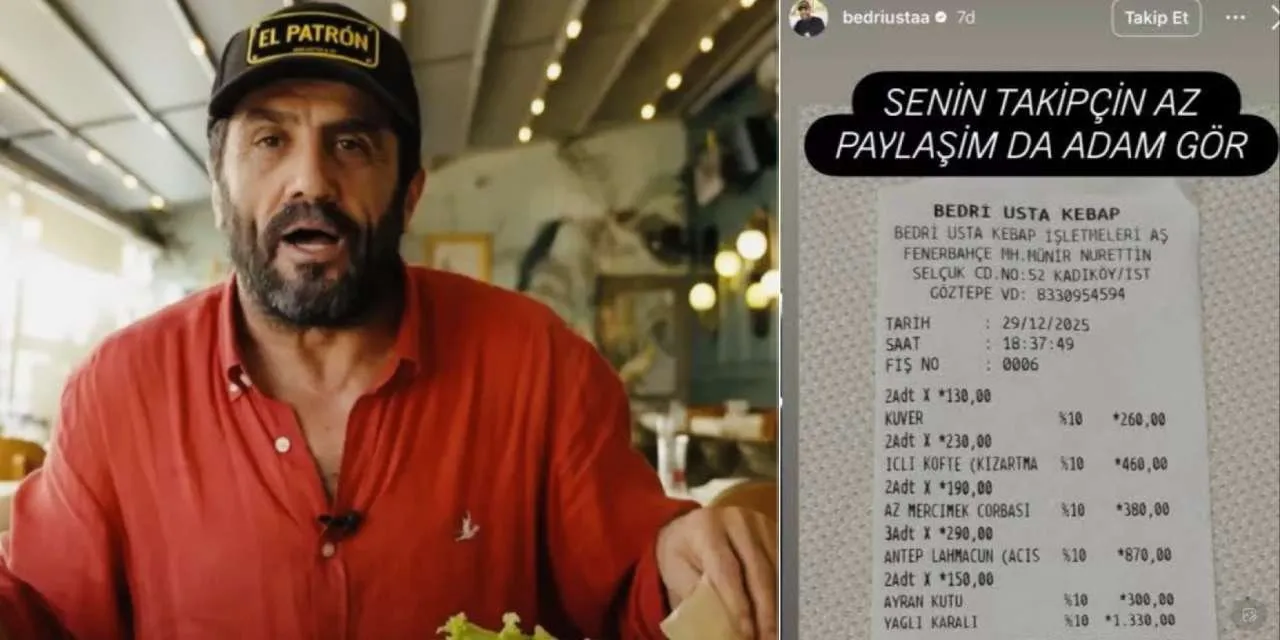 Sosyal medya mesajıyla tepki çeken Bedri Usta’ya soruşturma