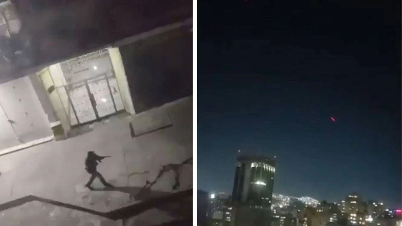 Venezuela'da başkanlık sarayı çevresinde silah sesleri