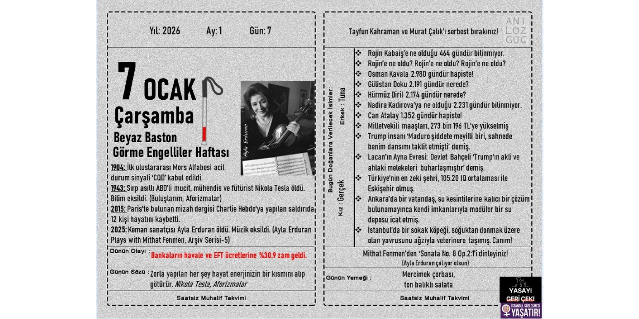 Beyaz Baston Görme Engelliler Haftası