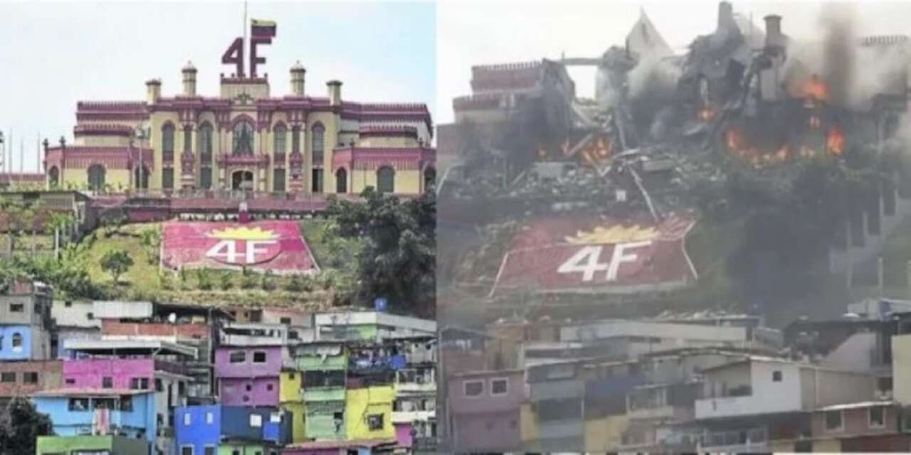 Sosyal medyada gündem: Burası Hugo Chavez'in bombalanan mezarını mı gösteriyor?