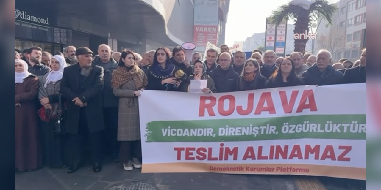 Van'da 'Halep' protestosu:  "Sessizlik, bu suça ortak olmaktır"