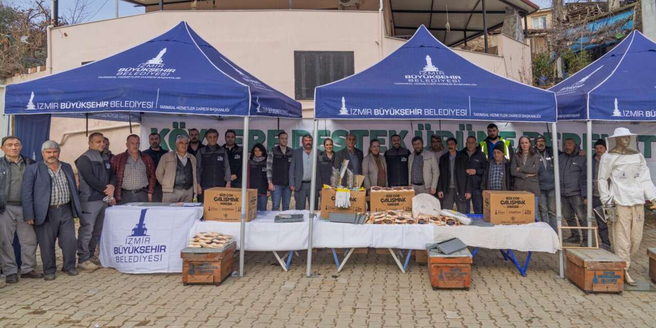 Afetzede arıcılara can suyu