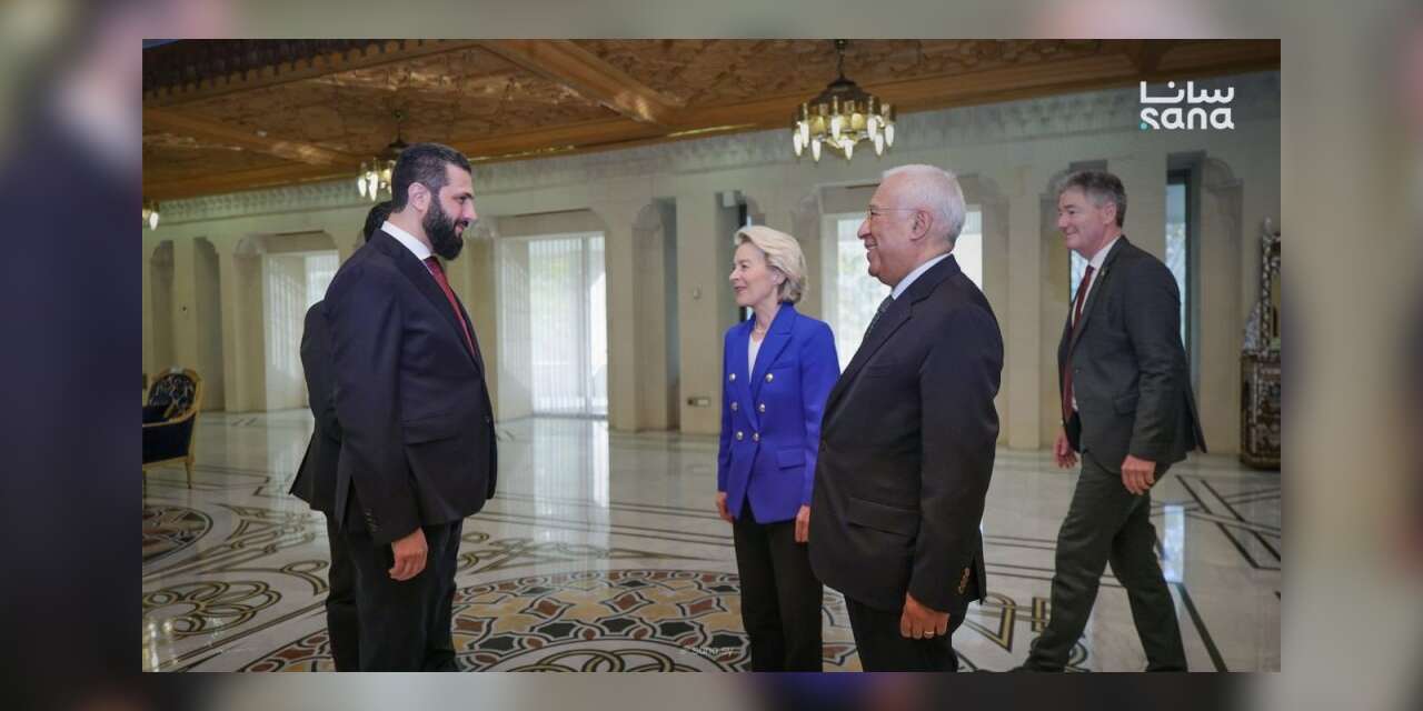 Şara AB heyetini kabul etti