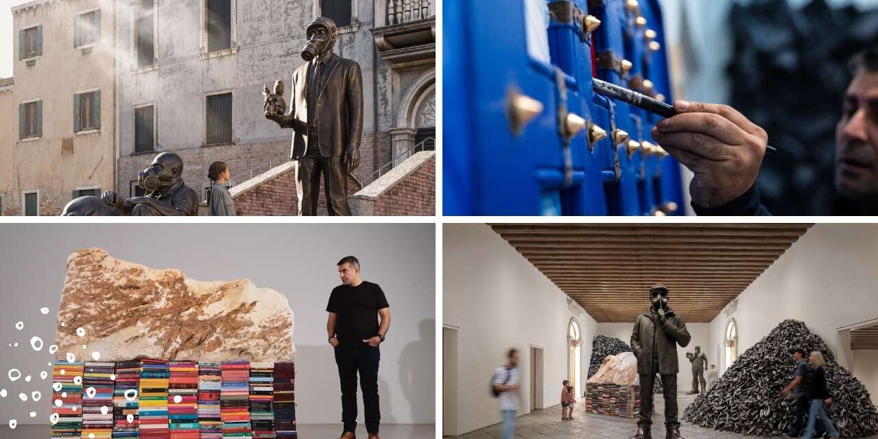 Ahmet Güneştekin'in 'Sessizlik' sergisi Venedik'te: Düşüncenin devrimci nefesi...