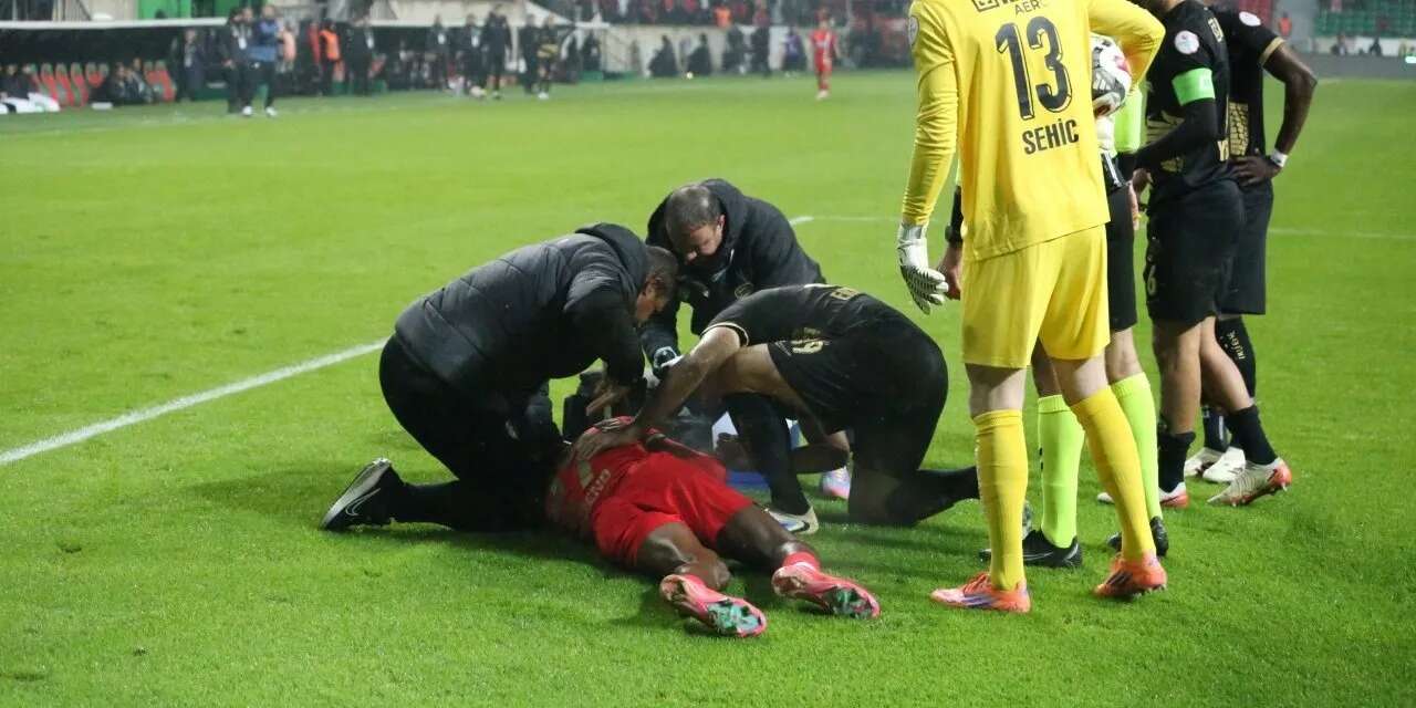 Amedspor'un yıldızı acil ameliyata alındı: 25 dikiş atıldı