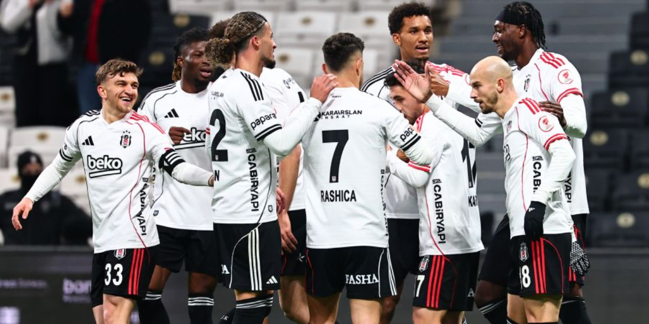 Beşiktaş kupada ikide iki yaptı: 3 puan 3 golle geldi