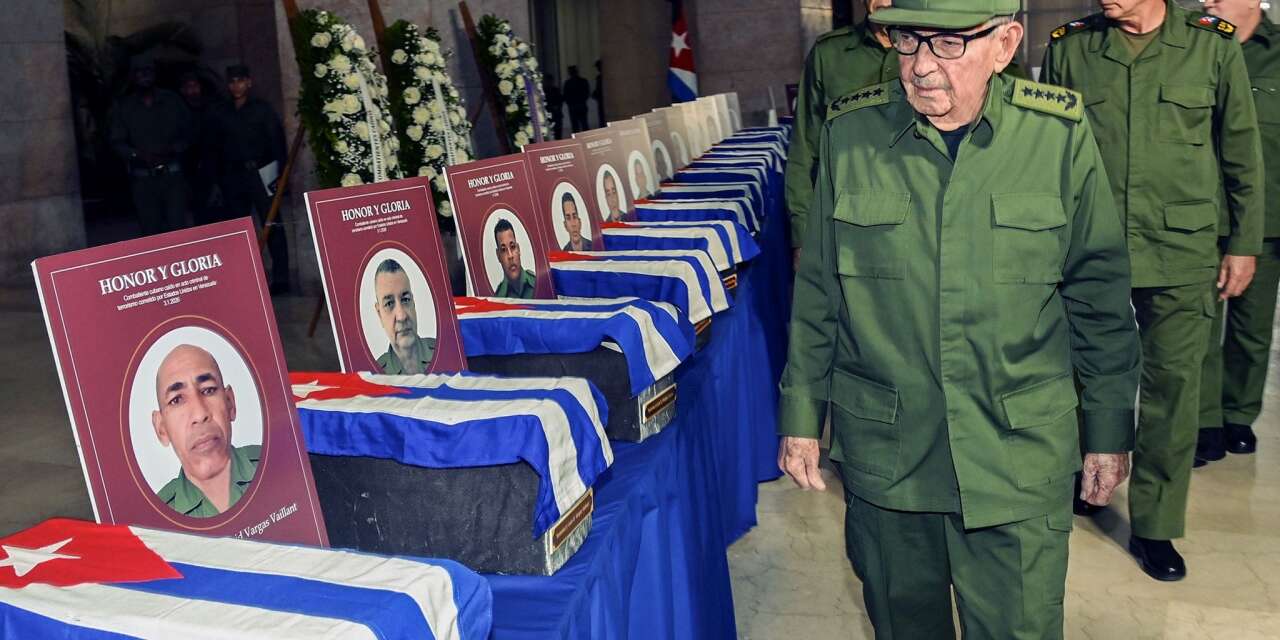 ABD'nin Venezuela'ya saldırısında ölen Kübalı askerlerin naaşı ülkelerine teslim edildi