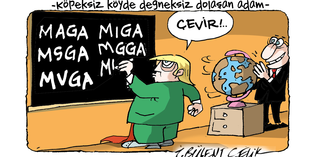 İ. Bülent Çelik'in 17 Ocak 2026 tarihli karikatürü