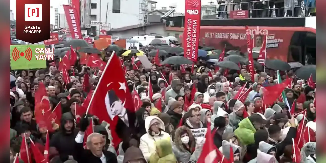 Hatay'da binler buluştu: Özgür Özel 82. mitingde Hatay'da halka sesleniyor