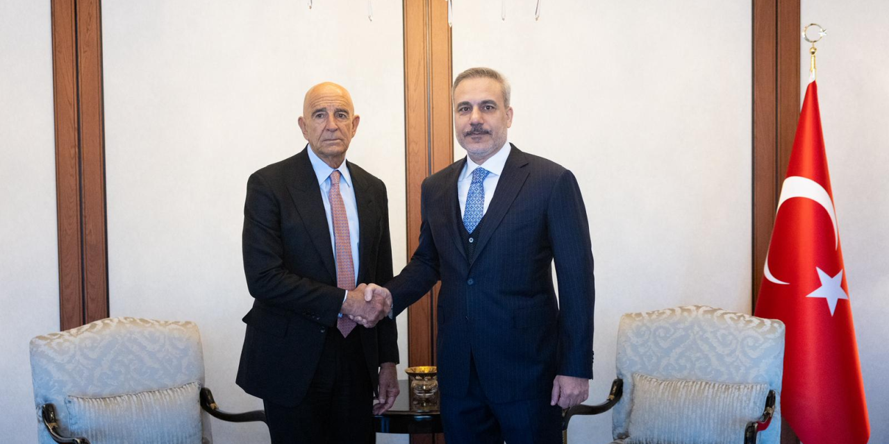 Dışişleri Bakanı Fidan, ABD'nin Suriye Özel Temsilcisi Barrack ile görüştü