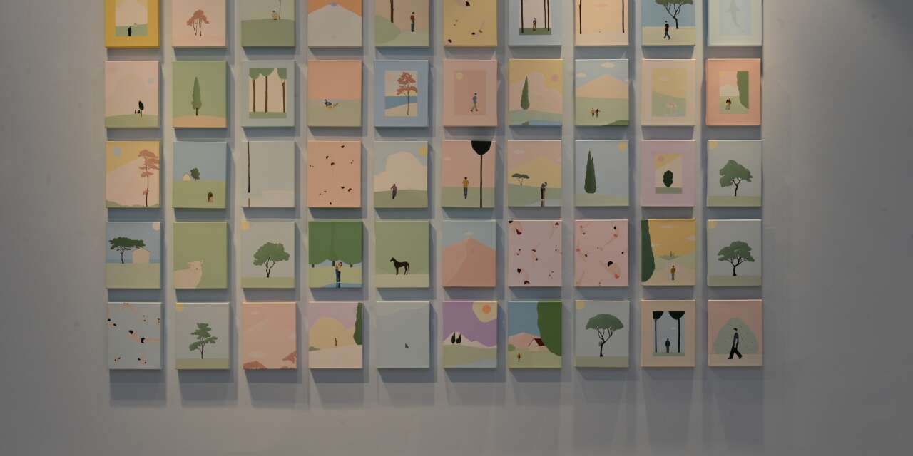 Serdar Acar’ın “Günler” sergisi Tayyare Kültür Merkezi’nde açıldı