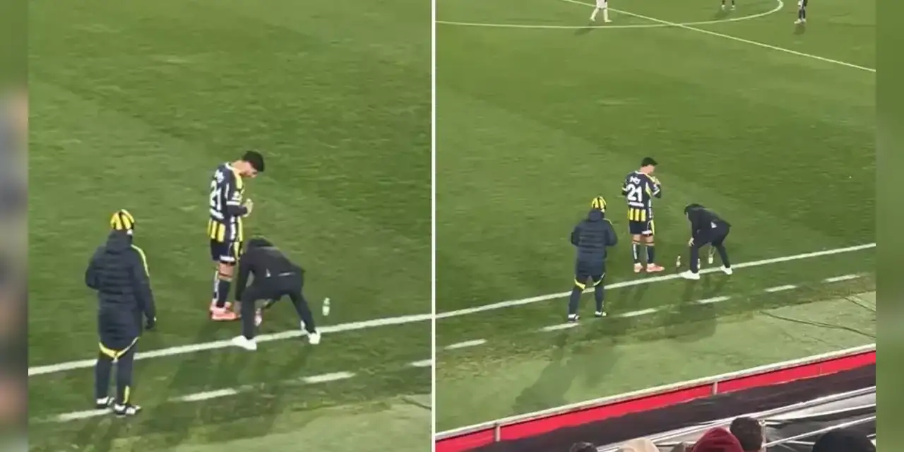 Domenico Tedesco’dan ‘su şişeleri’ açıklaması