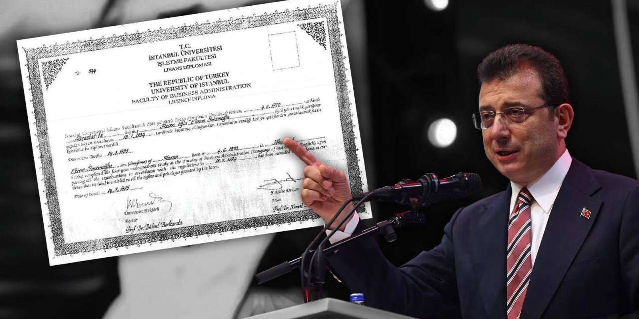 İmamoğlu'nun diploması: Savcı üniversiteyi inandıramadı