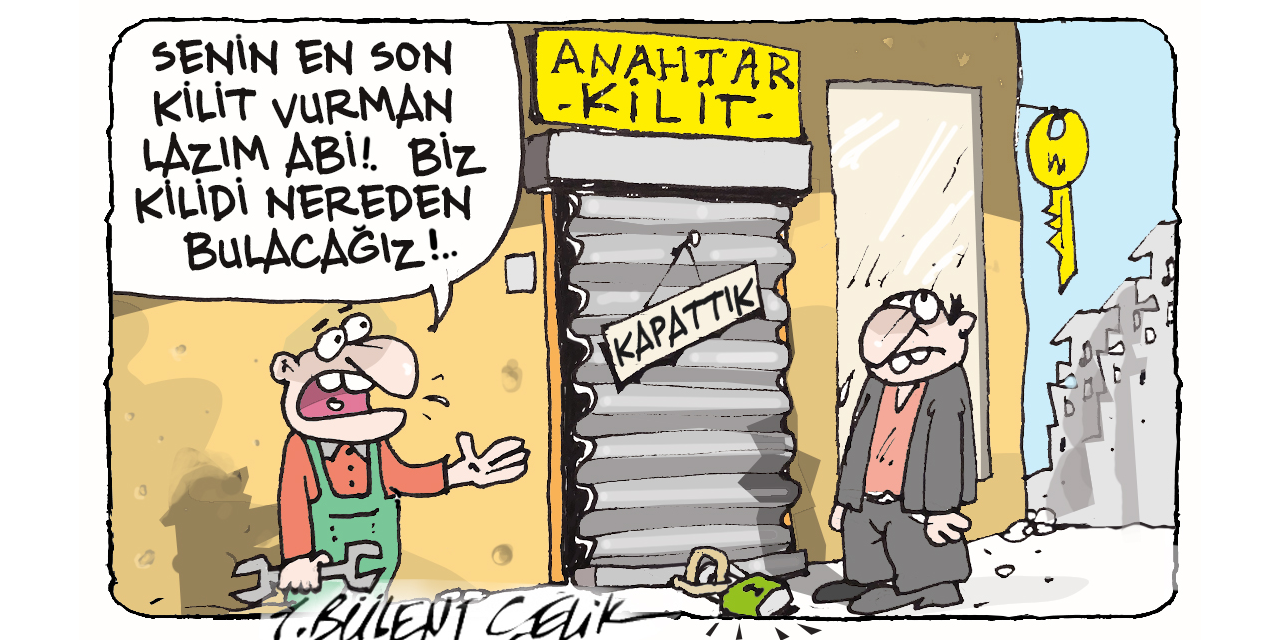 İ. Bülent Çelik'in 22 Ocak 2026 tarihli karikatürü