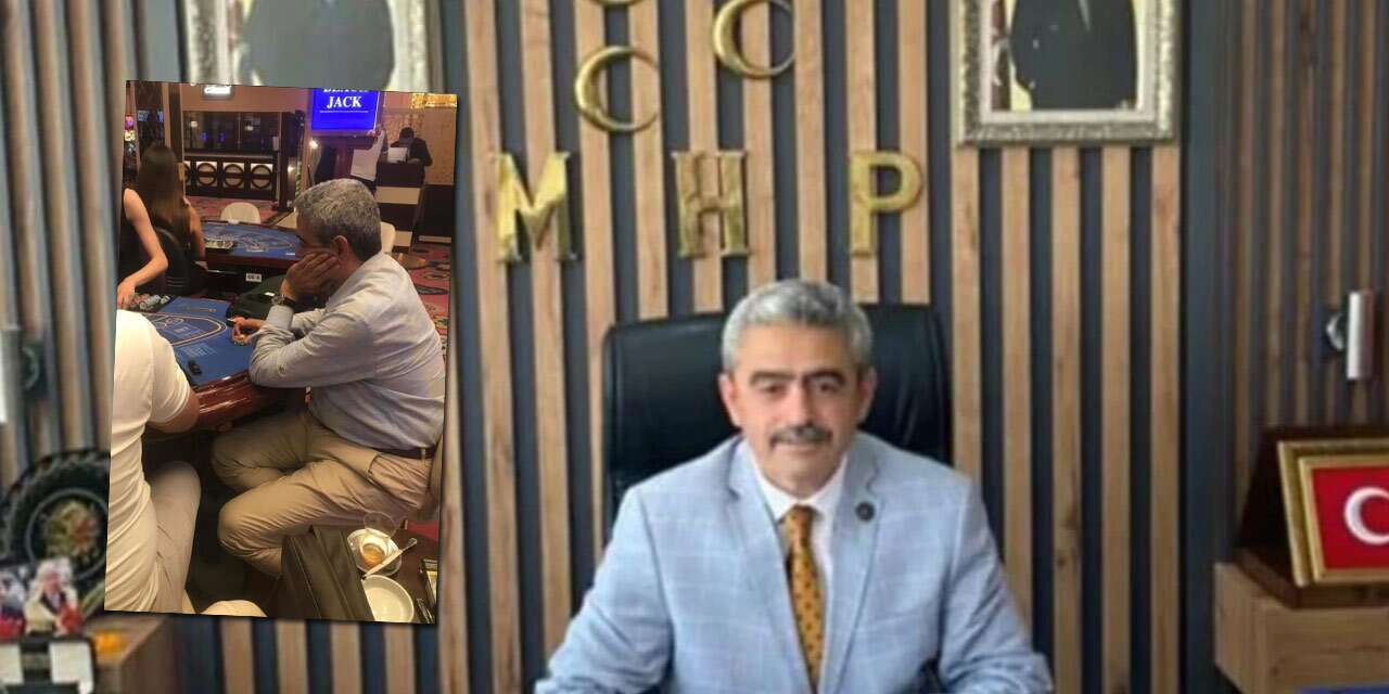 MHP’li Başkan Haluk Alıcık’ın kumar masasından fotoğrafı çıktı