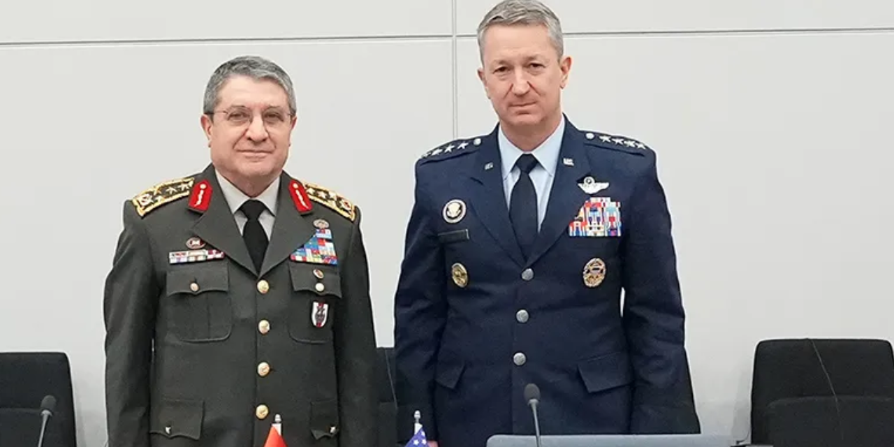 Genelkurmay Başkanı Bayraktaroğlu, ABD'li mevkidaşı Caine ile görüştü