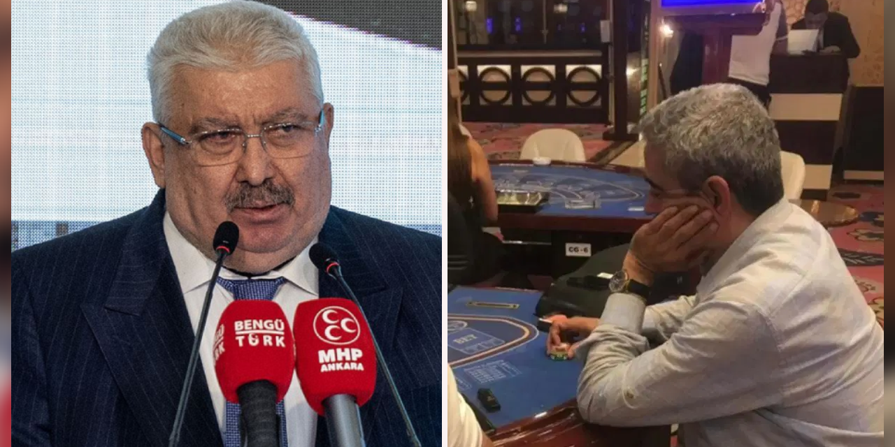 Kumar masasında görüntülenen il başkanı görevden alındı: MHP'li Yalçın, medyayı hedef aldı