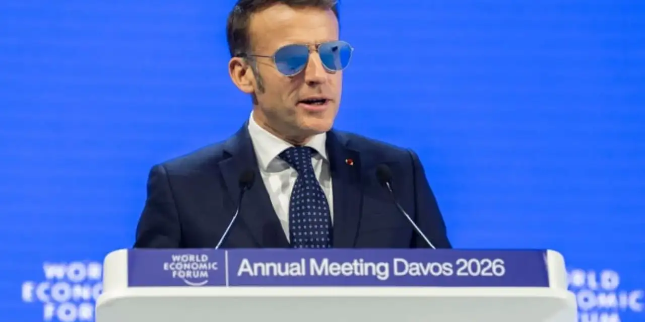 Macron'un taktığı güneş gözlüğünün firmasının hisseleri fırladı