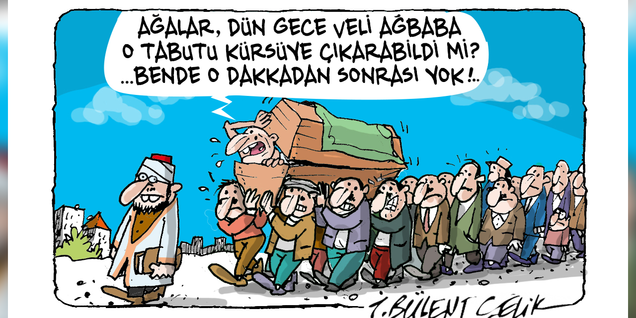 İ. Bülent Çelik'in 24 Ocak 2026 tarihli karikatürü