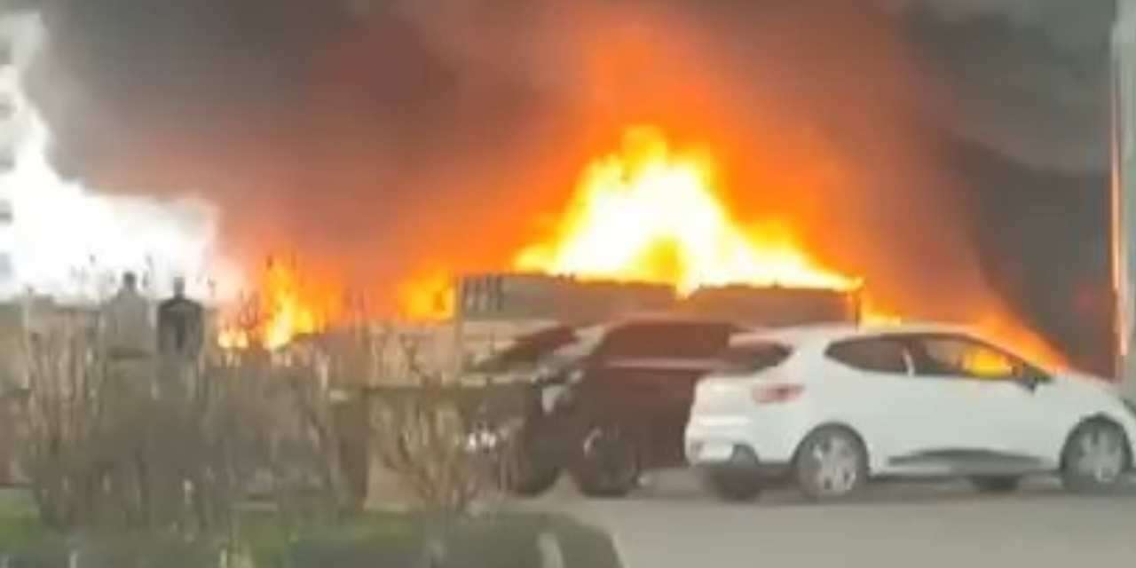 İstanbul’da büyük yangın çıktı