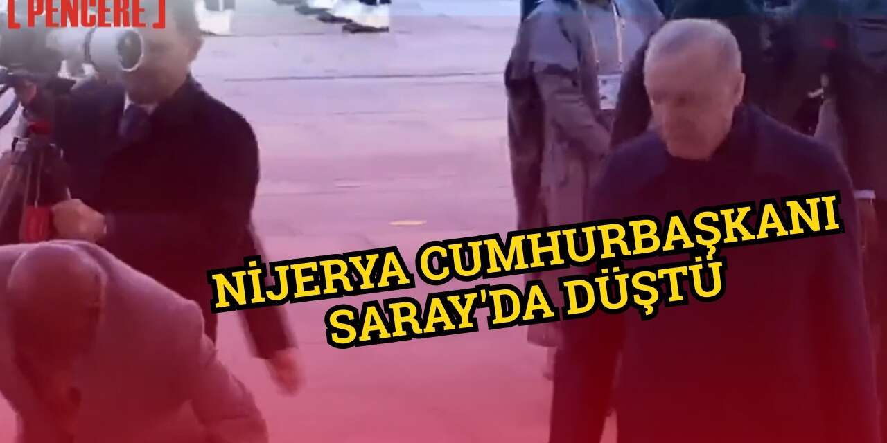 Nijerya Cumhurbaşkanı Saray'da düştü