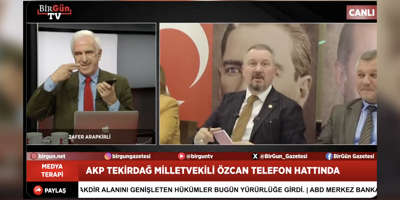 Zafer Arapkirli, AK Partili vekile canlı yayında ‘maaş takası’ teklif etti: “Bilemiyorum…”