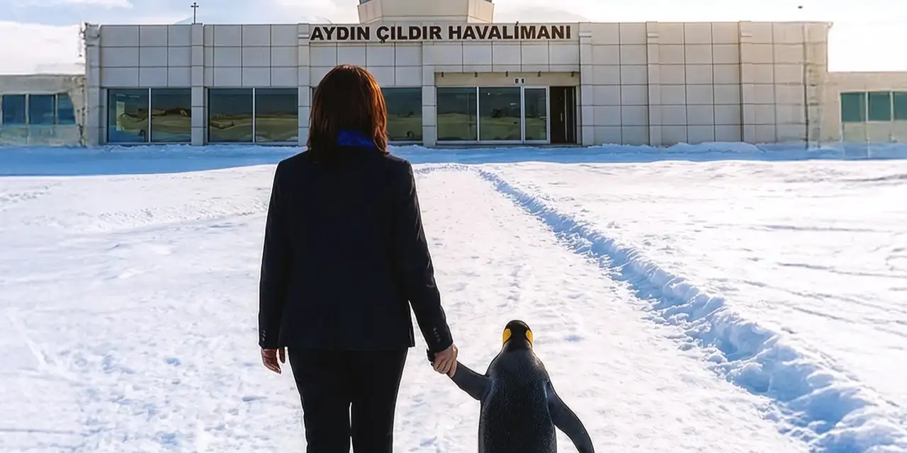 Penguen görseli paylaşan AK Partili Özlem Çerçioğlu pişman oldu: Rota yeniden oluşturuldu
