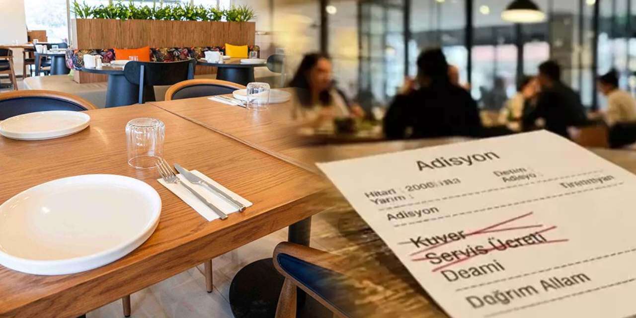 Restoranlardan kalkan servis ücretine karşı zam mı geliyor?