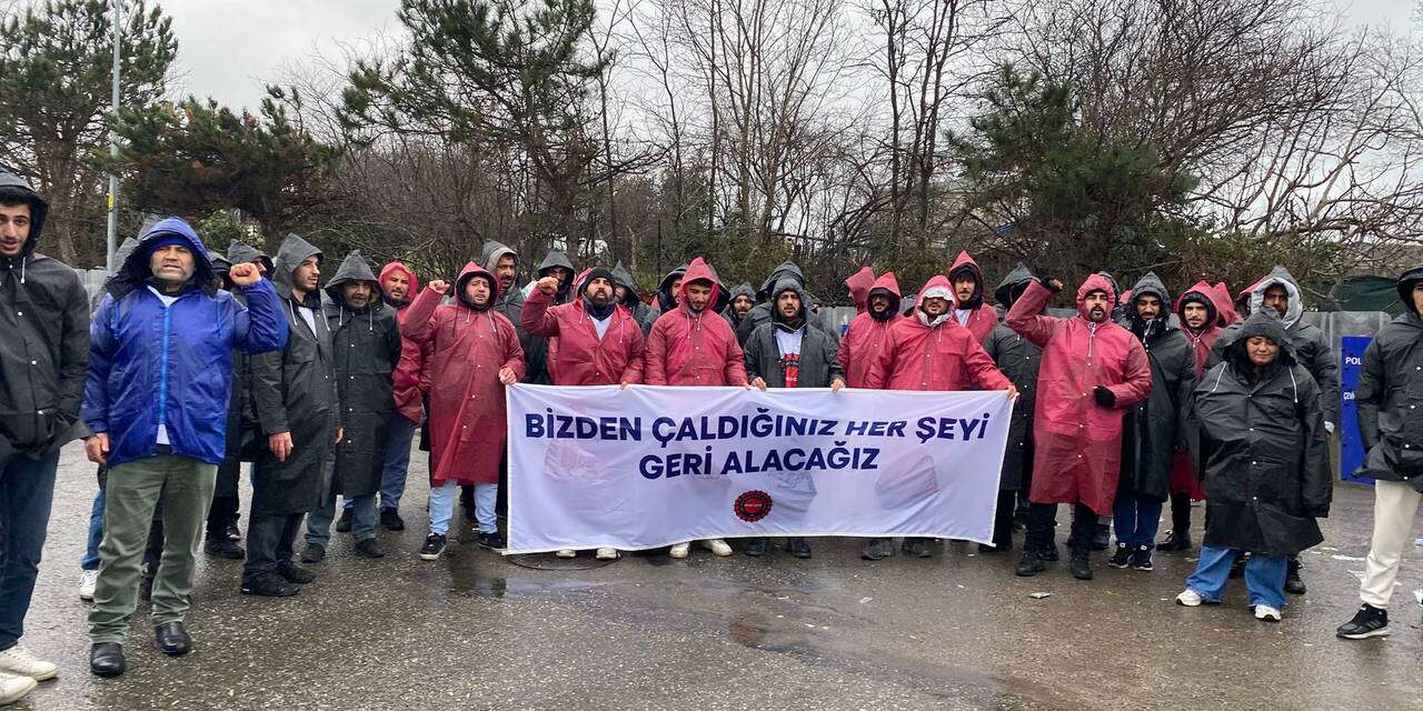 Migros patronu 'biz bir aileyiz' dedi: İşçiler patronun villasının önüne gitti, polis müdahale etti!