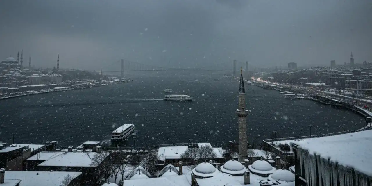 İstanbul’a kar geliyor: Meteorolojiden 13 kent için uyarı