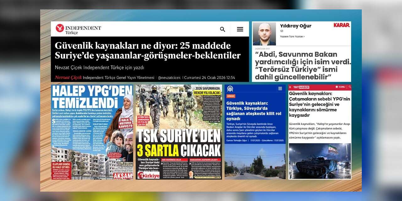 Güvenlik kaynakları ne çok haber yazıyor!