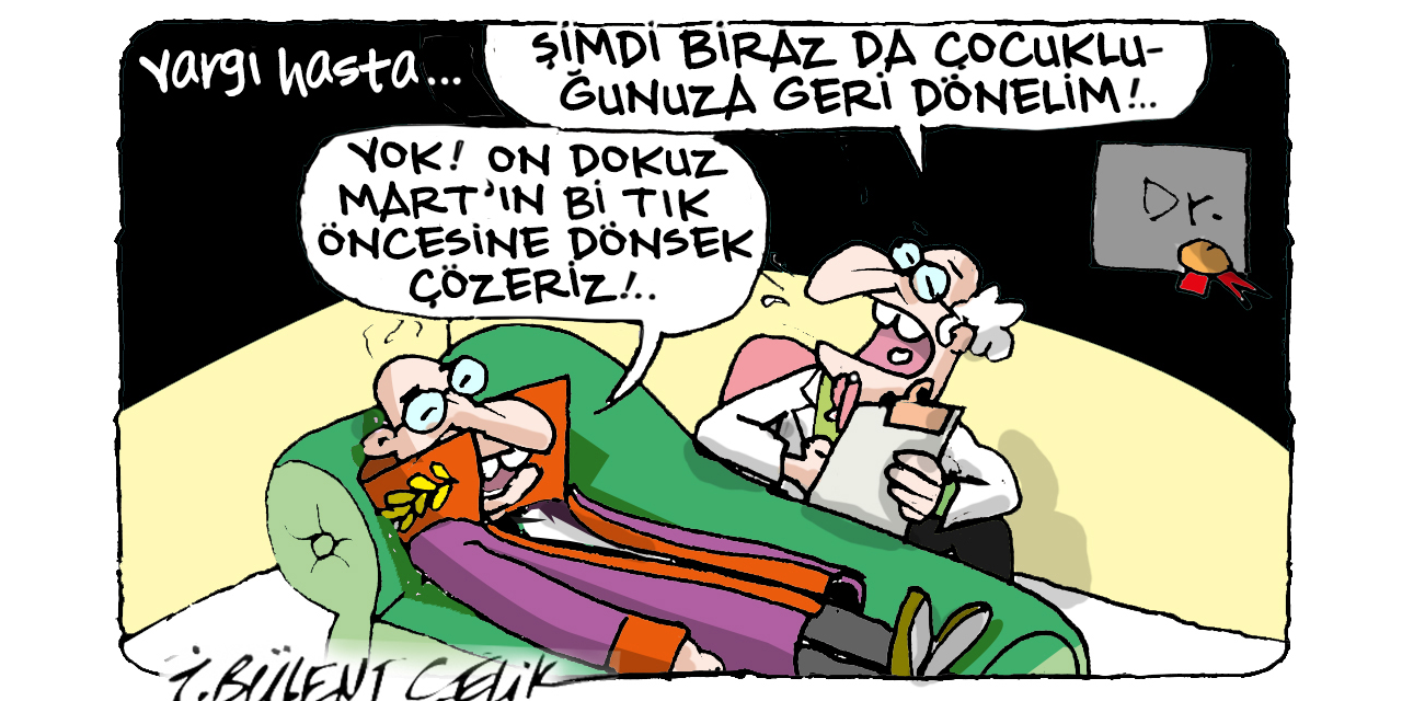 İ. Bülent Çelik'in 2 Şubat 2026 tarihli karikatürü