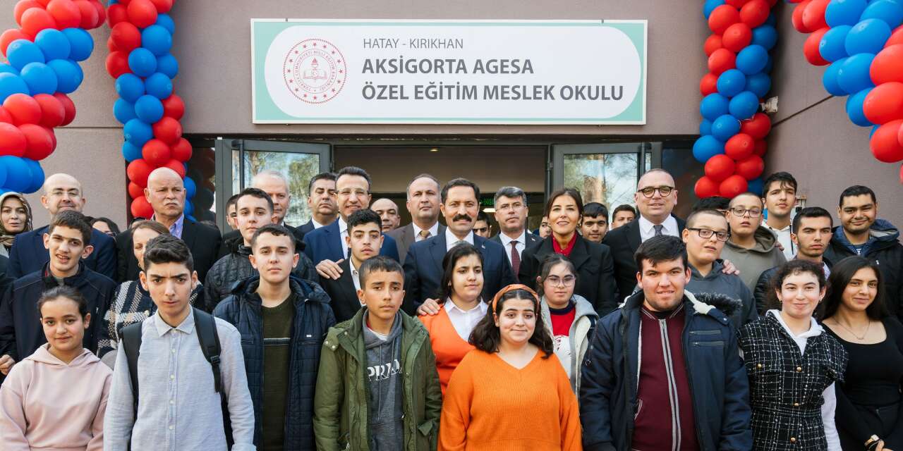 Hatay’da özel eğitim için yeni okul açıldı