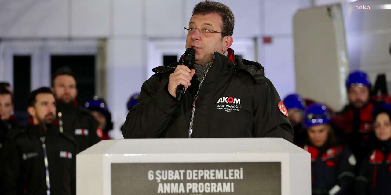 Ekrem İmamoğlu’ndan 6 Şubat mesajı: Sadece anma değil yüzleşme günü olmalı