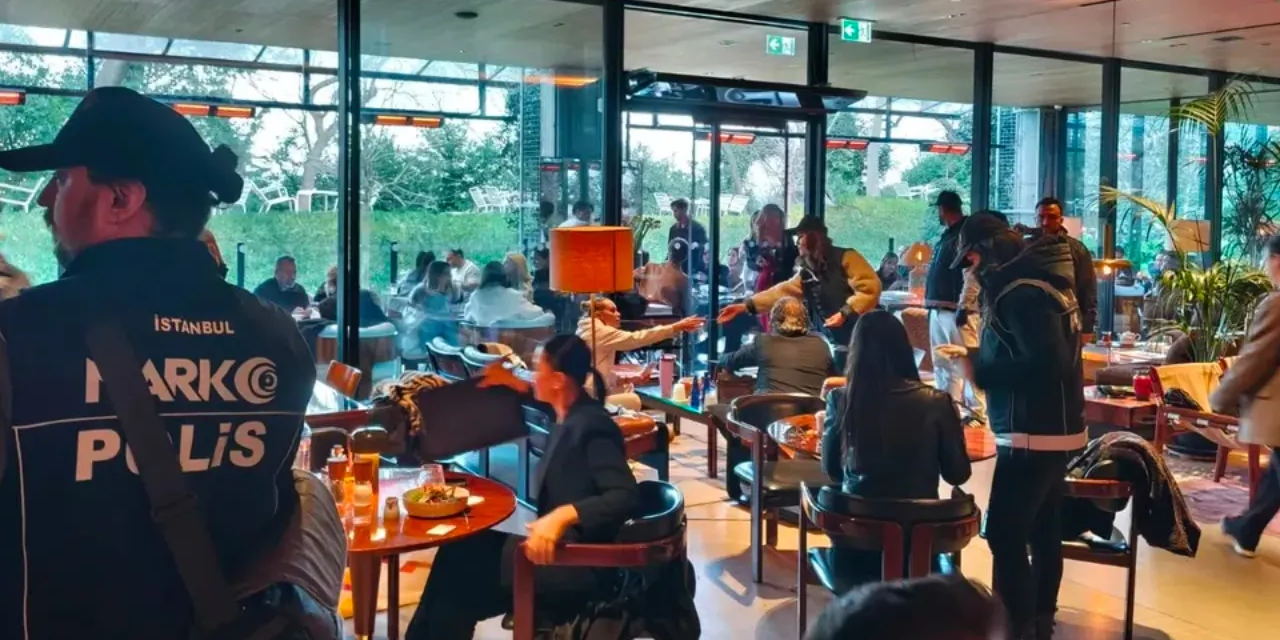 ClubHouse Bebek'e 100 polis ile narkotik operasyonu