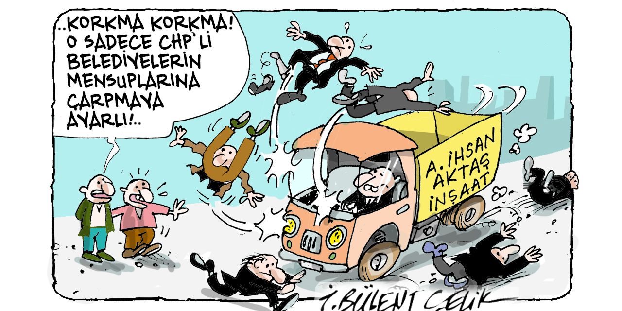 İ. Bülent Çelik'in 7 Şubat 2026 tarihli karikatürü