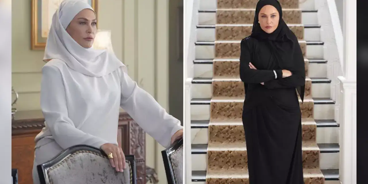 Başörtüsü takan Hülya Avşar'ın başörtüsüne ilişkin yorumu tepkilere yol açtı