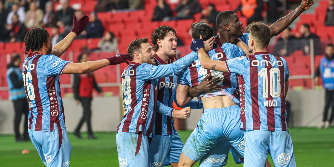 Karadeniz derbisinde kazanan Trabzonspor