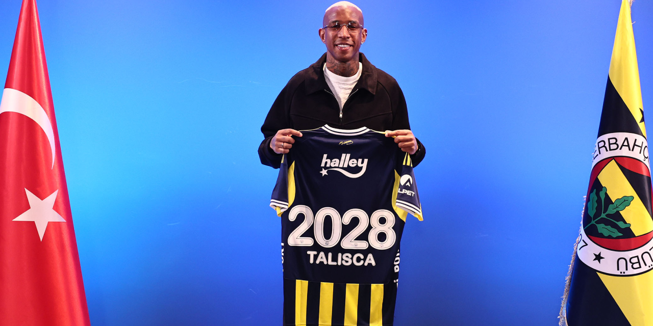 İmzalar atıldı: Anderson Talisca 2 yıl daha Fenerbahçe'de