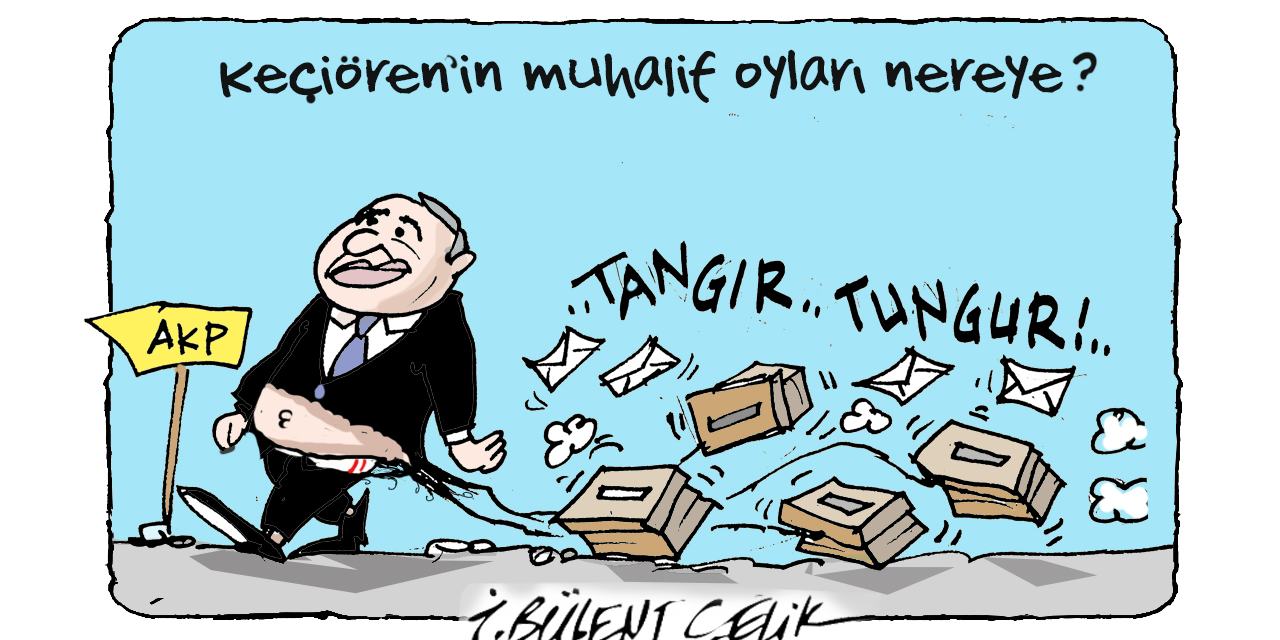 İ. Bülent Çelik'in 9 Şubat 2026 tarihli karikatürü