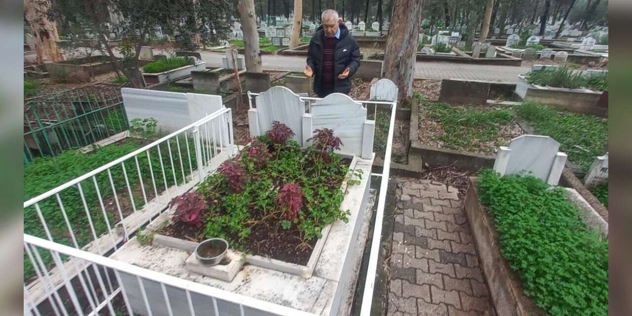 Zeydan Karalar, anne ve babasının mezarını ziyaret etti