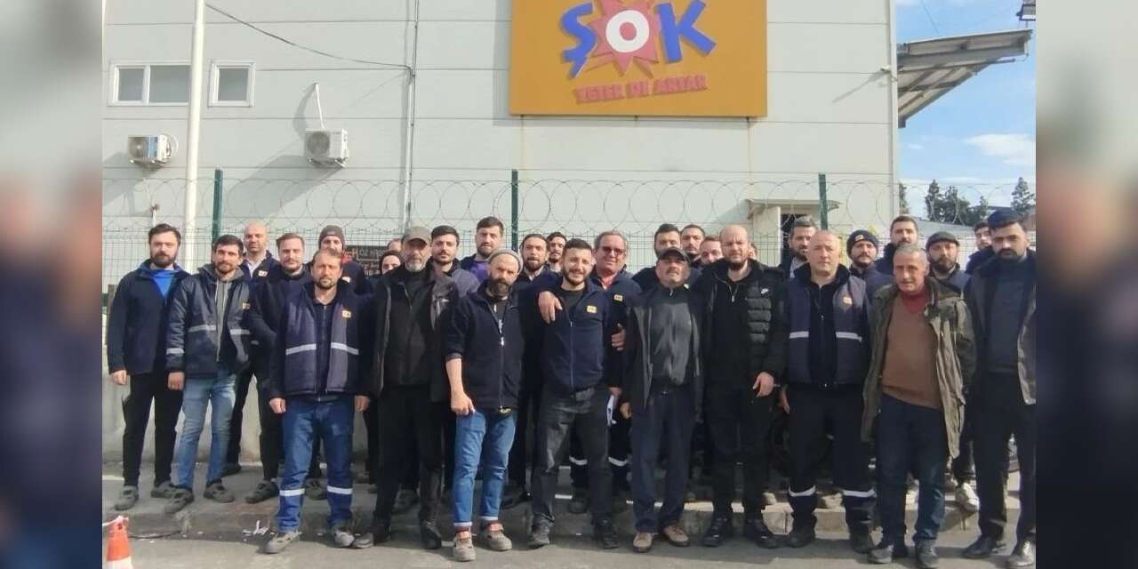 ŞOK deposunda çalışan 30 işçi tazminatsız işten atıldı