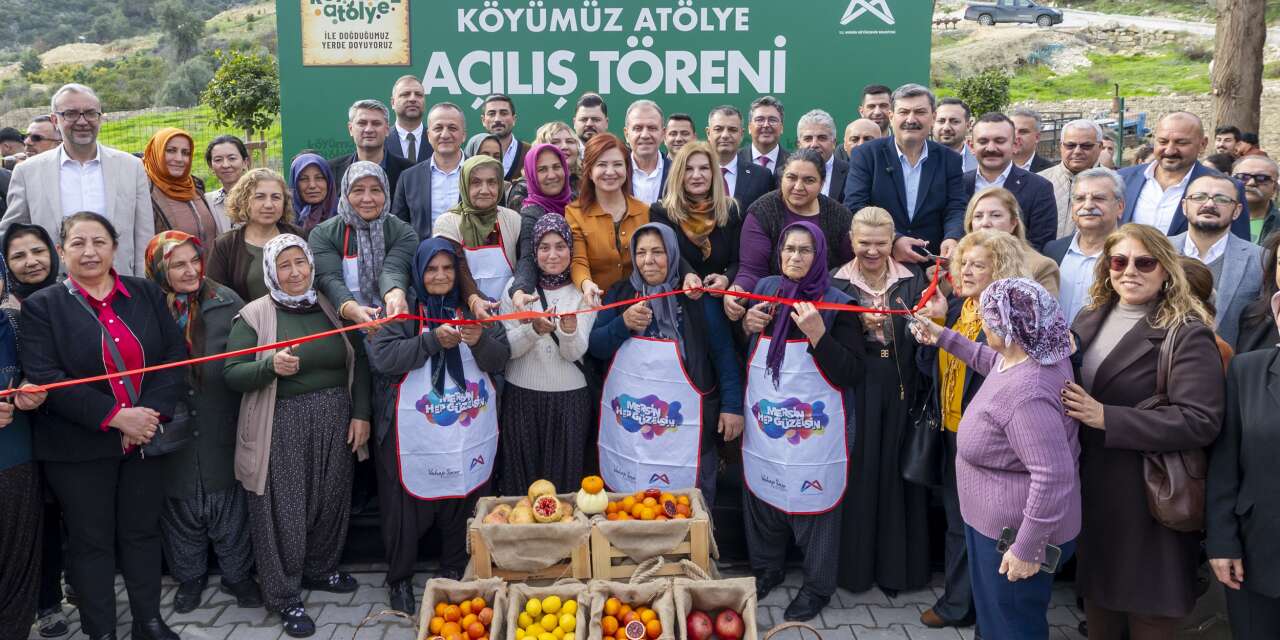 Hamzabeyli’de kadınların üretim alanı açıldı: Mersin Büyükşehir’den ‘Köyümüz atölye’ hamlesi